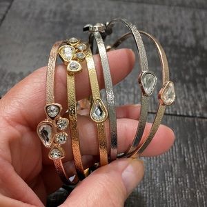 NWT Bold Elements Set Of 6 Bangle Bracelets!